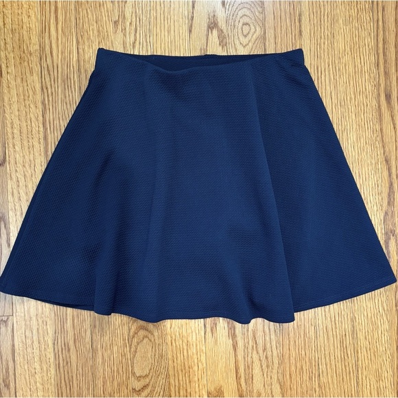 Nautica Big Girls Kids School Uniform Navy Pull On Skater Skirt - Picture 10 of 12